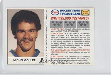 1983-84 ESSO Hockey Stars TV Cash Game - [Base] #_MIGO - Michel Goulet