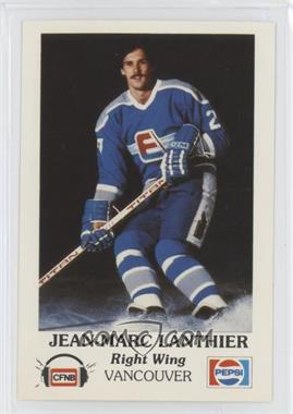 1983-84 Fredericton Express Team Issue - [Base] #5 - Jean-Marc Lanthier