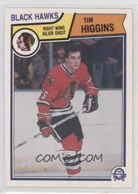 1983-84 O-Pee-Chee - [Base] #104 - Tim Higgins