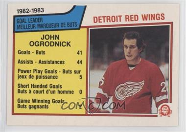 1983-84 O-Pee-Chee - [Base] #115 - John Ogrodnick