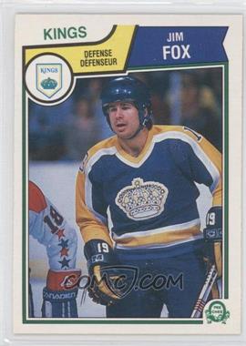 1983-84 O-Pee-Chee - [Base] #154 - Jim Fox