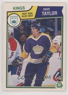 1983-84 O-Pee-Chee - [Base] #163 - Dave Taylor [EX to NM]