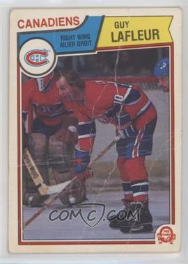 1983-84 O-Pee-Chee - [Base] #189 - Guy Lafleur [Poor to Fair]