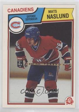 1983-84 O-Pee-Chee - [Base] #193 - Mats Naslund