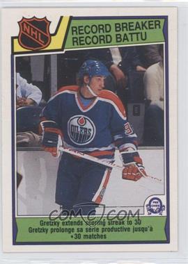 1983-84 O-Pee-Chee - [Base] #212 - Wayne Gretzky