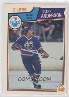 1983-84 O-Pee-Chee - [Base] #24 - Glenn Anderson