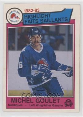 1983-84 O-Pee-Chee - [Base] #288 - Michel Goulet