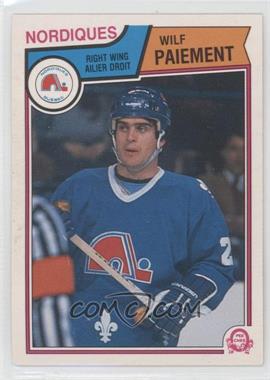 1983-84 O-Pee-Chee - [Base] #298 - Wilf Paiement