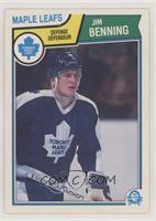 Jim Benning [EX to NM]