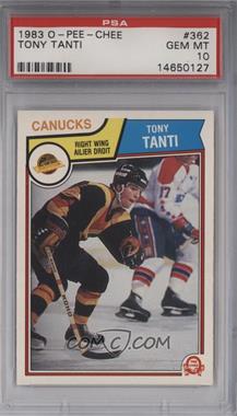 1983-84 O-Pee-Chee - [Base] #362 - Tony Tanti [PSA 10 GEM MT]