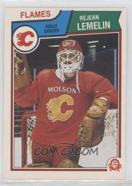 1983-84 O-Pee-Chee - [Base] #86 - Reggie Lemelin