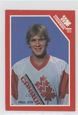 1983 Canadian National Junior Team - [Base] #_PACY - Paul Cyr