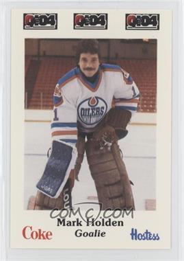1984-85 Nova Scotia Oilers P.L.A.Y. (Police, Laws and Youth) - [Base] #1 - Mark Holden