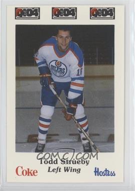 1984-85 Nova Scotia Oilers P.L.A.Y. (Police, Laws and Youth) - [Base] #10 - Todd Strueby