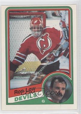 1984-85 O-Pee-Chee - [Base] #115 - Ron Low