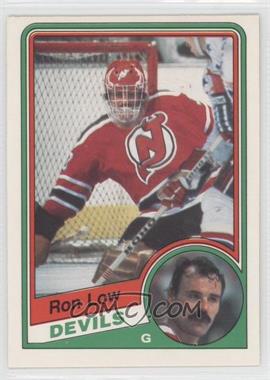 1984-85 O-Pee-Chee - [Base] #115 - Ron Low