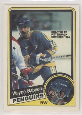 1984-85 O-Pee-Chee - [Base] #181 - Wayne Babych