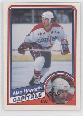 1984-85 O-Pee-Chee - [Base] #199 - Alan Haworth