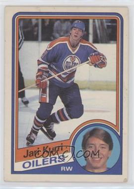 1984-85 O-Pee-Chee - [Base] #249 - Jari Kurri [Poor to Fair]