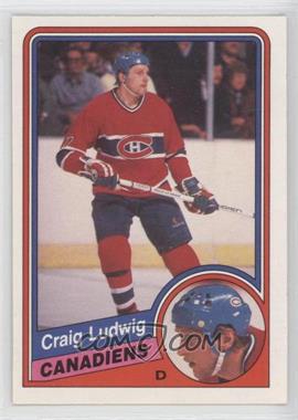 1984-85 O-Pee-Chee - [Base] #265 - Craig Ludwig