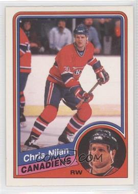 1984-85 O-Pee-Chee - [Base] #268 - Chris Nilan