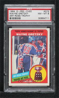 1984-85 O-Pee-Chee - [Base] #373 - Wayne Gretzky [PSA 8 NM‑MT]