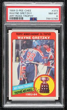 1984-85 O-Pee-Chee - [Base] #373 - Wayne Gretzky [PSA 8 NM‑MT]