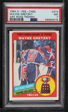 1984-85 O-Pee-Chee - [Base] #373 - Wayne Gretzky [PSA 7 NM]