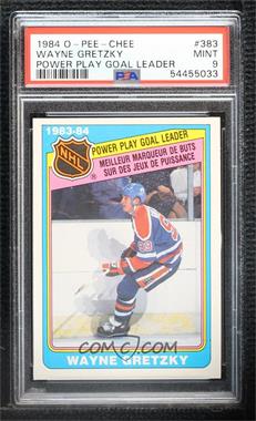 1984-85 O-Pee-Chee - [Base] #383 - Wayne Gretzky [PSA 9 MINT]