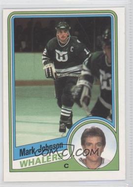 1984-85 O-Pee-Chee - [Base] #72 - Mark Johnson