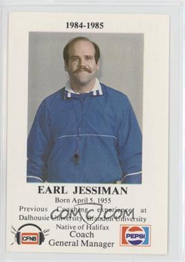 1984-85 Pepsi Fredericton Express Police - [Base] #25 - Earl Jessiman