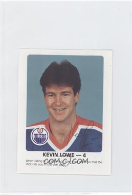 1984-85 Red Rooster Edmonton Oilers - Grocery Store Issue [Base] #_KELO - Kevin Lowe