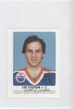 1984-85 Red Rooster Edmonton Oilers - Grocery Store Issue [Base] #_LEFO - Lee Fogolin