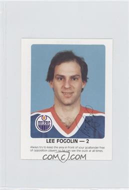 1984-85 Red Rooster Edmonton Oilers - Grocery Store Issue [Base] #_LEFO - Lee Fogolin