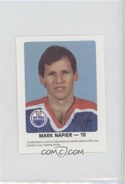 1984-85 Red Rooster Edmonton Oilers - Grocery Store Issue [Base] #_MANA - Mark Napier