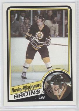 1984-85 Topps - [Base] #7 - Nevin Markwart