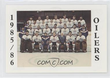 1985-86 Nova Scotia Oilers P.L.A.Y. (Police, Laws and Youth) - [Base] #28 - Nova Scotia Oilers Team