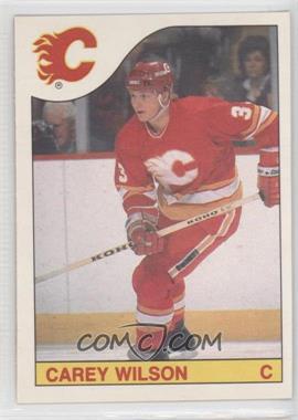 1985-86 O-Pee-Chee - [Base] #191 - Carey Wilson