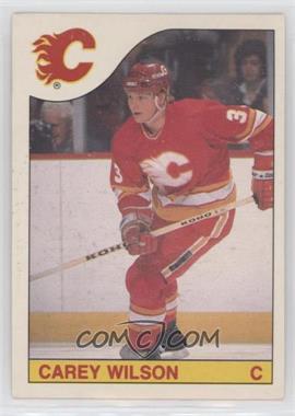 1985-86 O-Pee-Chee - [Base] #191 - Carey Wilson [EX to NM]