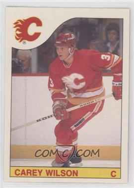 1985-86 O-Pee-Chee - [Base] #191 - Carey Wilson