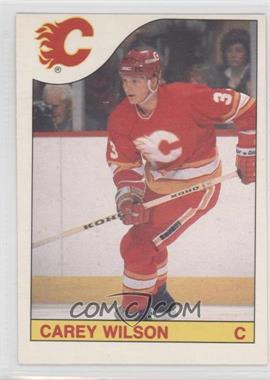 1985-86 O-Pee-Chee - [Base] #191 - Carey Wilson