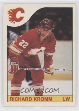 1985-86 O-Pee-Chee - [Base] #222 - Richard Kromm