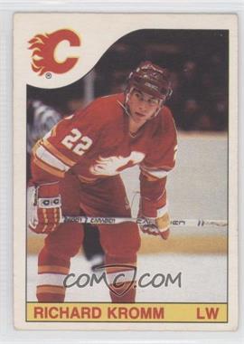 1985-86 O-Pee-Chee - [Base] #222 - Richard Kromm