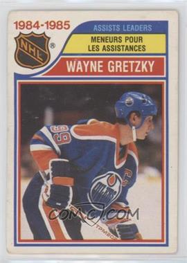 1985-86 O-Pee-Chee - [Base] #258 - Wayne Gretzky [Good to VG‑EX]
