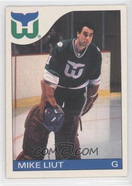 1985-86 O-Pee-Chee - [Base] #88 - Mike Liut [Noted]