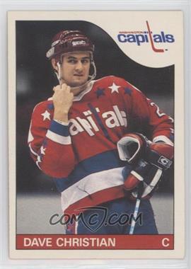 1985-86 O-Pee-Chee - [Base] #99 - Dave Christian