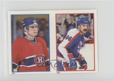 1985-86 O-Pee-Chee Album Stickers - [Base] #129-249 - Tom Kurvers, Dave Babych