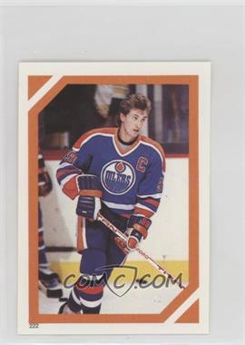 1985-86 O-Pee-Chee Album Stickers - [Base] #222 - Wayne Gretzky