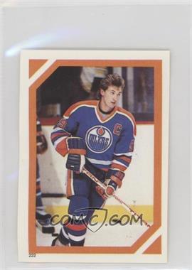 1985-86 O-Pee-Chee Album Stickers - [Base] #222 - Wayne Gretzky