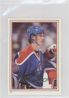 1985-86 O-Pee-Chee Album Stickers - [Base] #5 - Stanley Cup Finals (Wayne Gretzky)